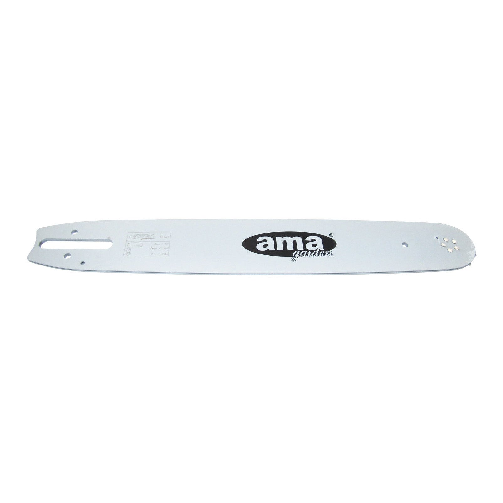 18" Guide Bar .325-.050-72DL Replacement For Husqvarna 45, 50, 51, 55, 242, 246, 345, 346, 350, 353