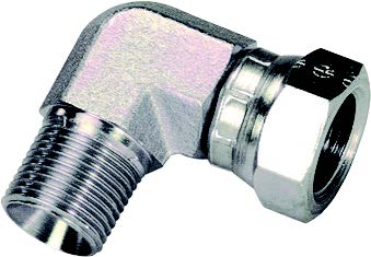 90° Compact BSP Elbow Male / Female - 3/8"