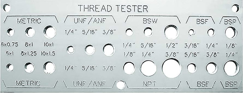 Grease Nipple Thread Tester 93820
