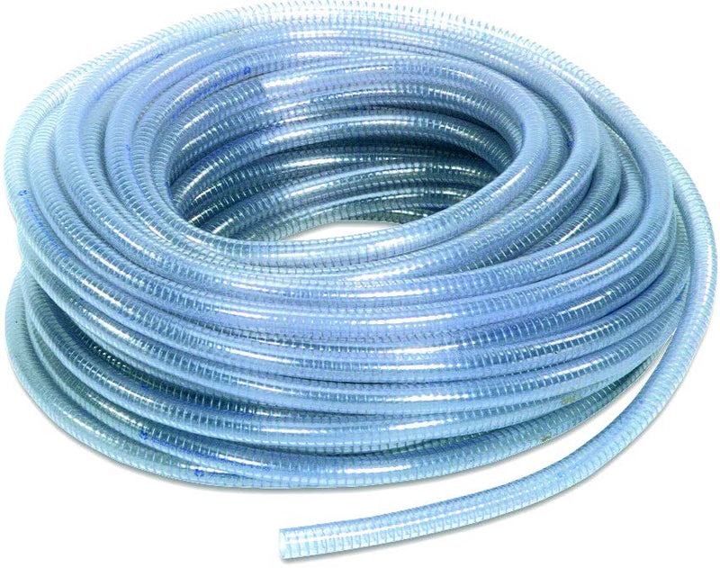 Suction Hose - Transparent with Steel Spiral - 60mm - 2 1/2" B02058