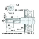 13HP Engine - 4 Stroke - Horizontal Shaft - Manual Start - AMAIreland - 