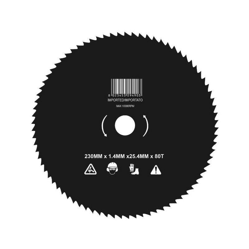 80 Teeth Steel Blade