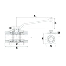 2 Way Male Ball Tap - M18x1.5 - AMAIreland - 