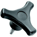3 Sided Knob with Male Thread - M12