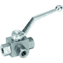 3 Way Female Ball Tap - 1/2" BSP