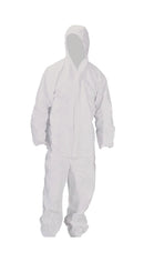 Polypropylene Overalls with Hood (Disposable)