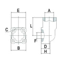 4 Hole Steel Elbow - To Suit Group 2 Pumps