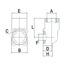 4 Hole Steel Elbow - To Suit Group 2 Pumps - AMAIreland - 