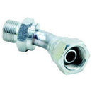 45° Swept Male / Female Elbow - BSP - 3/8"