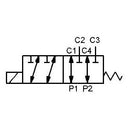 6 Way Electric Flow Selector 1/4"BSP - AMAIreland - 