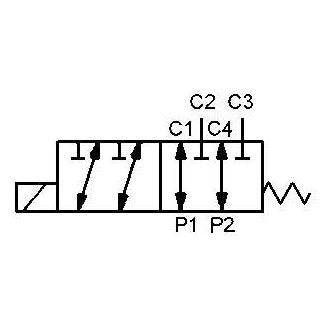 6 Way Electric Flow Selector 1/4"BSP - AMAIreland - 