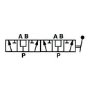 6 Way Flow Diverter - 1/2" BSP