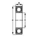 6311-2RS Series Radial Ball Bearing C3 - AMAIreland - 