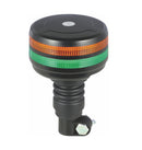 LED Flexible Pole Beacon - Green & Amber