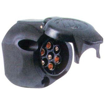 7 Pin Socket - Plastic with Flat Terminal - AMAIreland - 