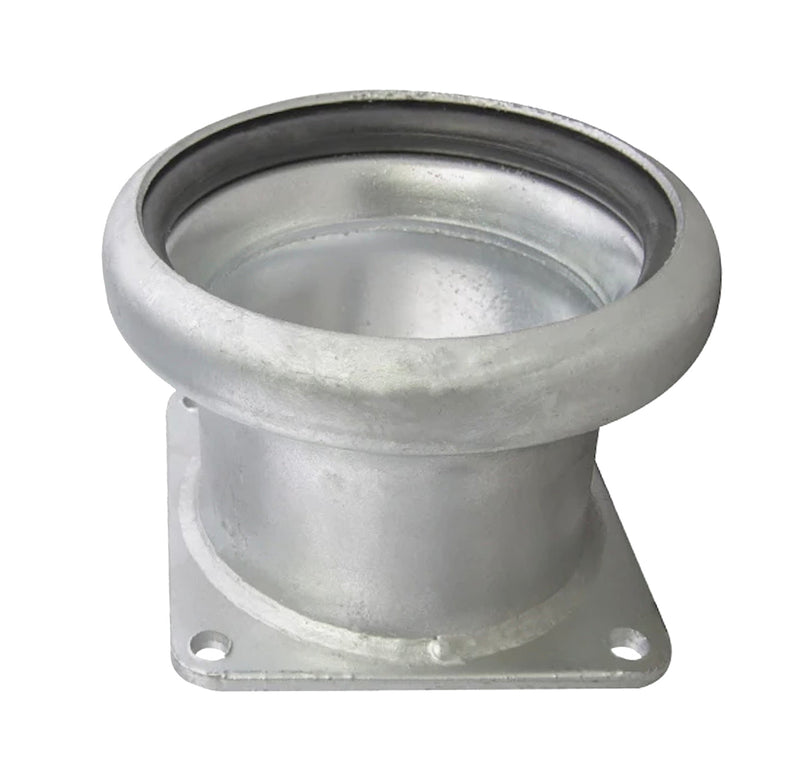 Female End with 4 Bolt Flange - 5"