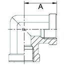 90° Compact Female Fixed Elbow - 1/4" - AMAIreland - 