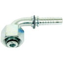90° Female Insert - Metric 24° Seat - Hose Size 3/8"