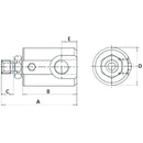 90° Revolving Coupling - BSP - 1" - AMAIreland - 