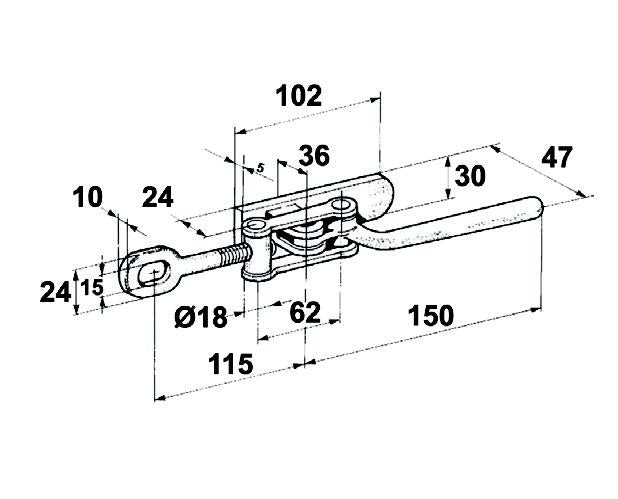 Adjustable Catch - AMAIreland - 