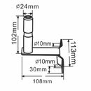 Beacon Pole - Long Bracket - AMAIreland - 