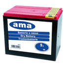 Electric Fence Batteries - 9V (Zinc Carbon) - 90Amp - AMAIreland - 