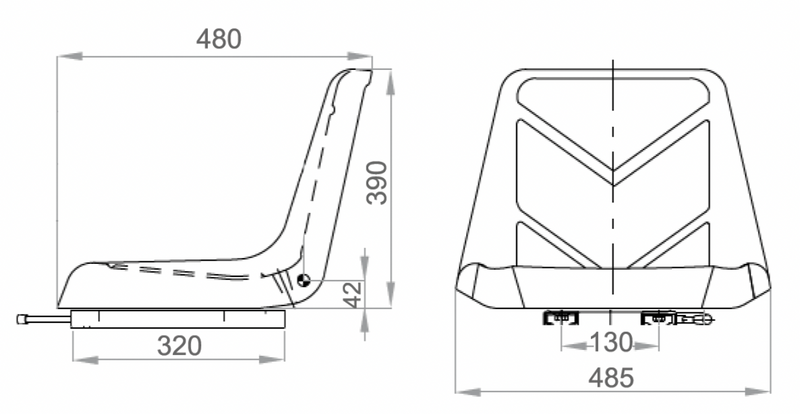 Forklift Seat - AMAIreland - 