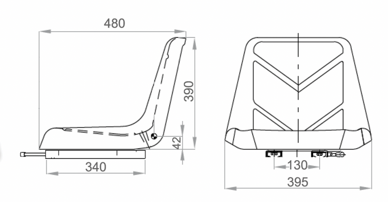 Forklift Seat - AMAIreland - 