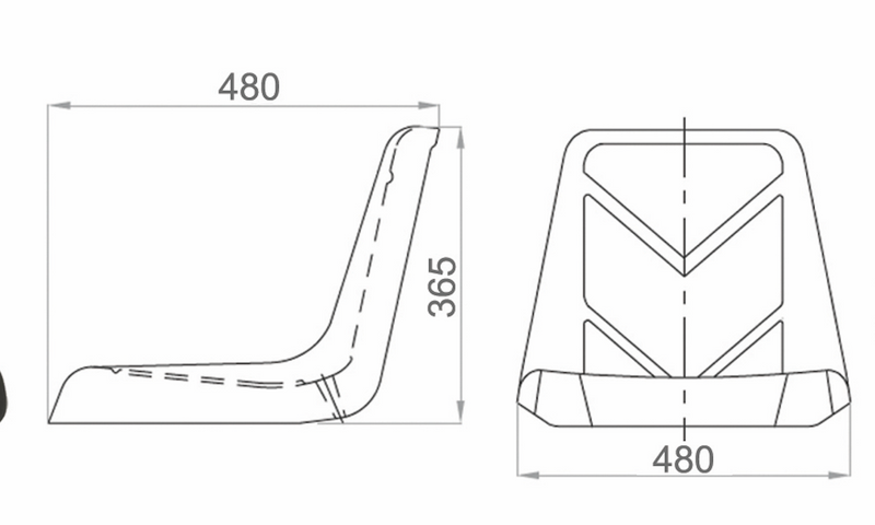 Garden Tractor Seat - AMAIreland - 