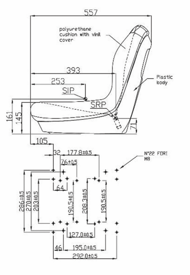 Garden Tractor Seat - AMAIreland - 