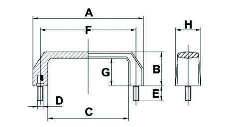 Handles with Male Thread - AMAIreland - 