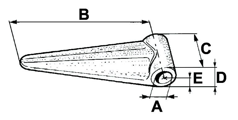 Hinge - 110mm - AMAIreland - 