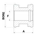 Hydraulic Cylinder Replacement Piston Bore 25mm x 10mm - AMAIreland - 