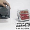 LED Wireless Magnetic Trailer Light Kit - AMAIreland - 