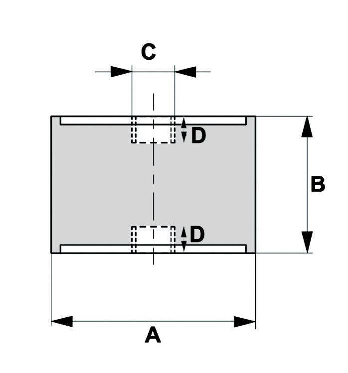 Male Thread Footing M6 - AMAIreland - 