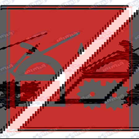 Mechanical Oil Temperature Warning Light - Square Red - AMAIreland - 