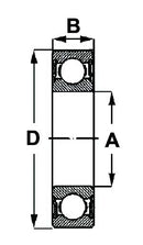Radial Ball Bearing - 62304-2RS - AMAIreland - 
