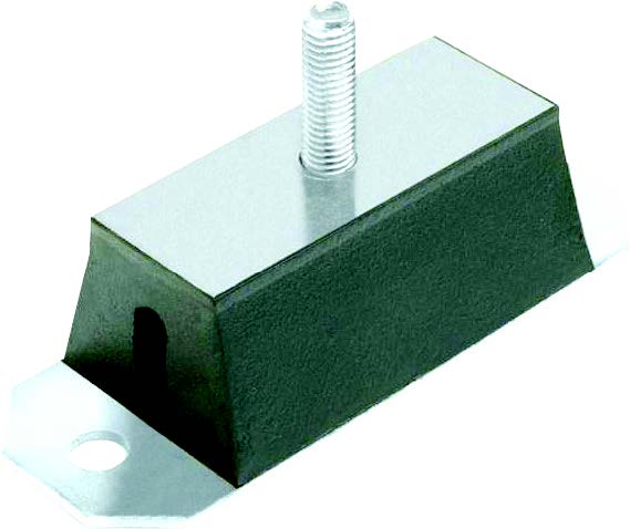 Rectangular Rubber Mounting 135mm - AMAIreland - 