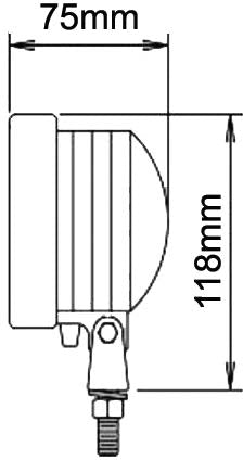 Rectangular Work Lamp - AMAIreland - 