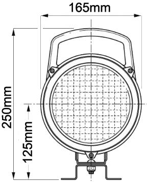 Round Work Lamp - AMAIreland - 