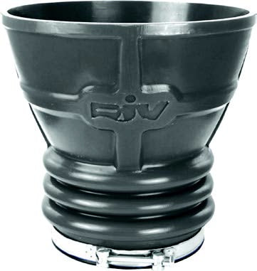 Rubber Docking Funnels with Stainless Steel Clamp - 10" - AMAIreland - 