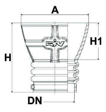 Rubber Docking Funnels with Stainless Steel Clamp - 10" - AMAIreland - 