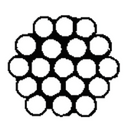 Galvanised Wire Rope / Cable - 19 Wires