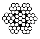 Galvanised Wire Rope / Cable - 49 Wires