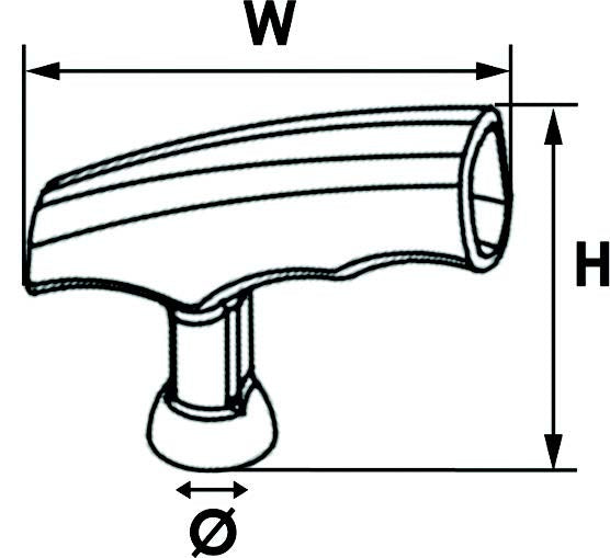 Standard Husqvarna Starter Handle - AMAIreland - 