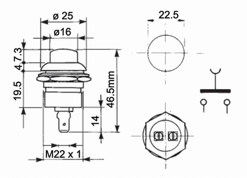 Starter Button - AMAIreland - 