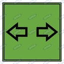 Turn Light Square Warning Light - Green - AMAIreland - 