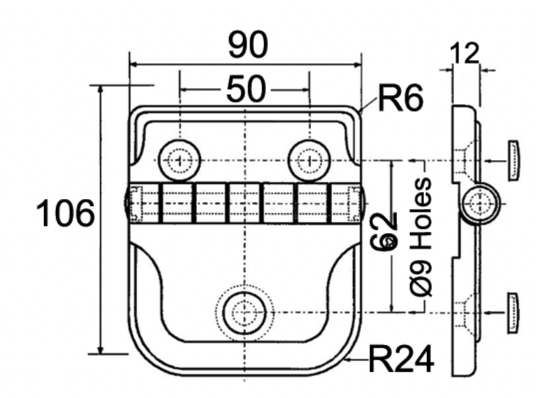 Universal Door Hinge - AMAIreland - 