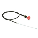 Universal Fitting Stopper Cable - Red Knob with Stop 1200mm - AMAIreland - 