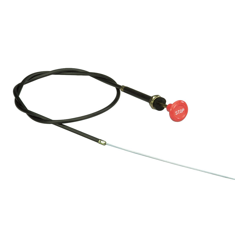 Universal Fitting Stopper Cable - Red Knob with Stop 2200mm - AMAIreland - 